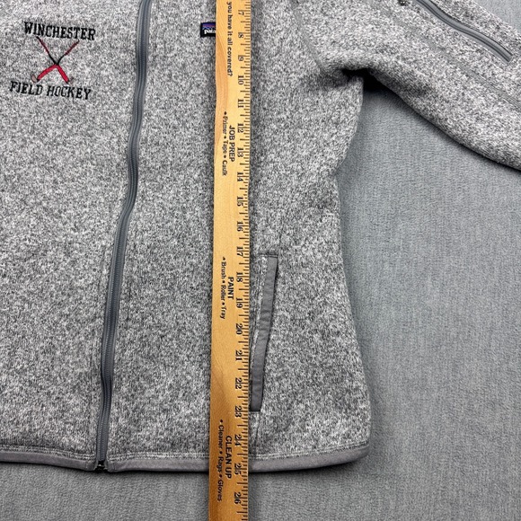 Patagonia Better Sweater Jacket‎ Womens Small Gray Full Zip Fleece Logo 25541 - Picture 9 of 11